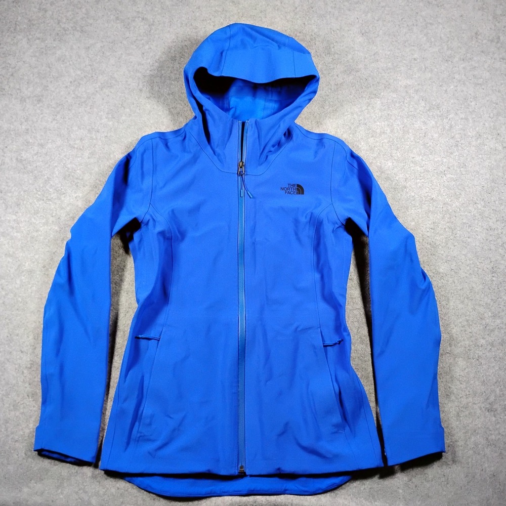 The North Face Women's Apex Flex Gore-Tex Rain Jacket Blue Small